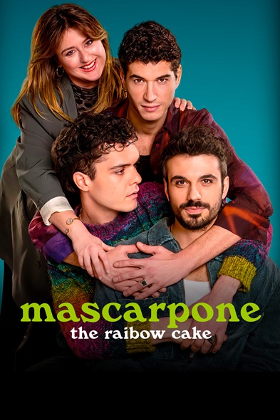 Mascarpone: The Raibow  Cake